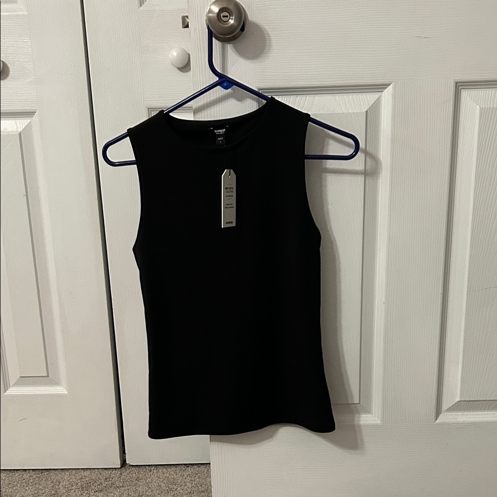Express Black Sleeveless Top